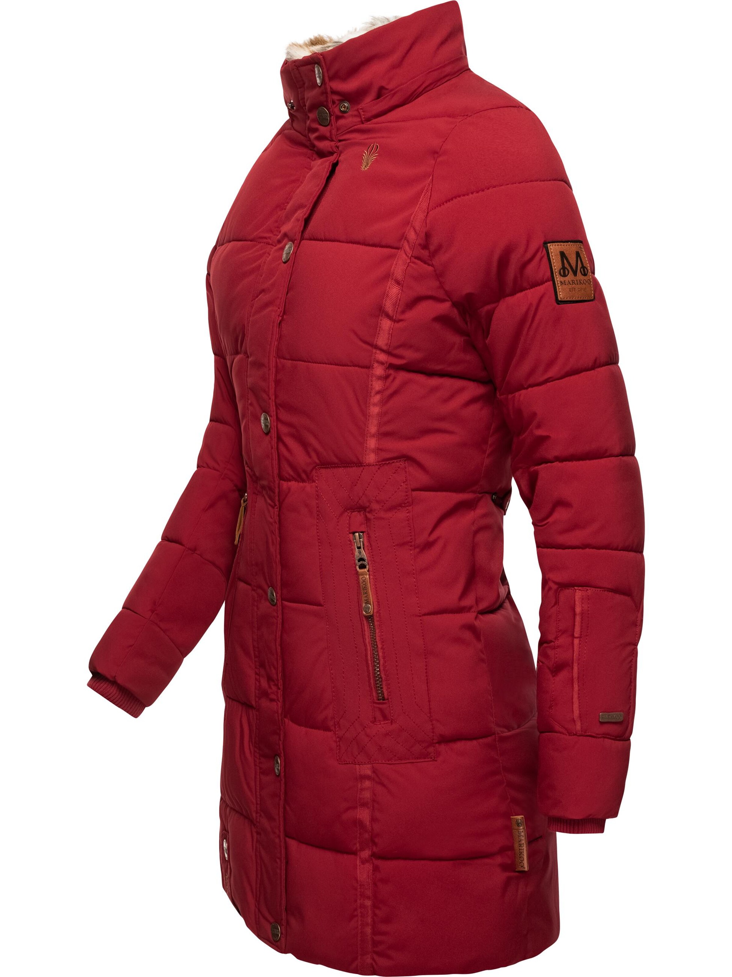 MARIKOO Winter coat in Red