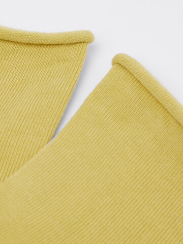 CALZEDONIA Socks in Yellow