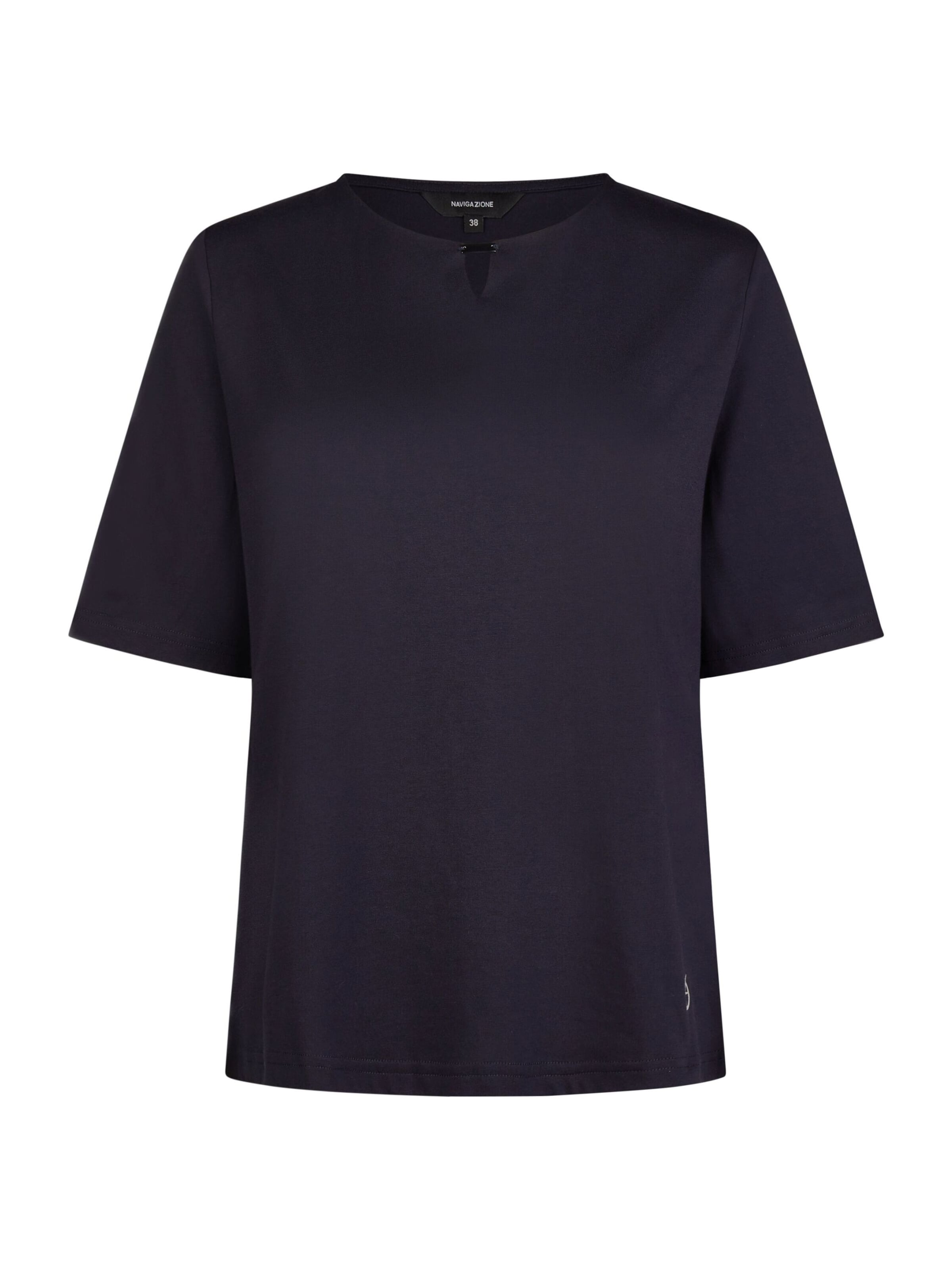 T-shirt Navigazione en noir : devant