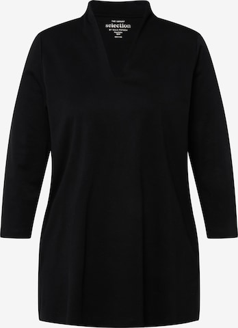 Ulla Popken Shirt in Black: front