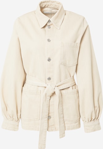 Samsøe Samsøe Between-Season Jacket 'Vestina' in Beige: front