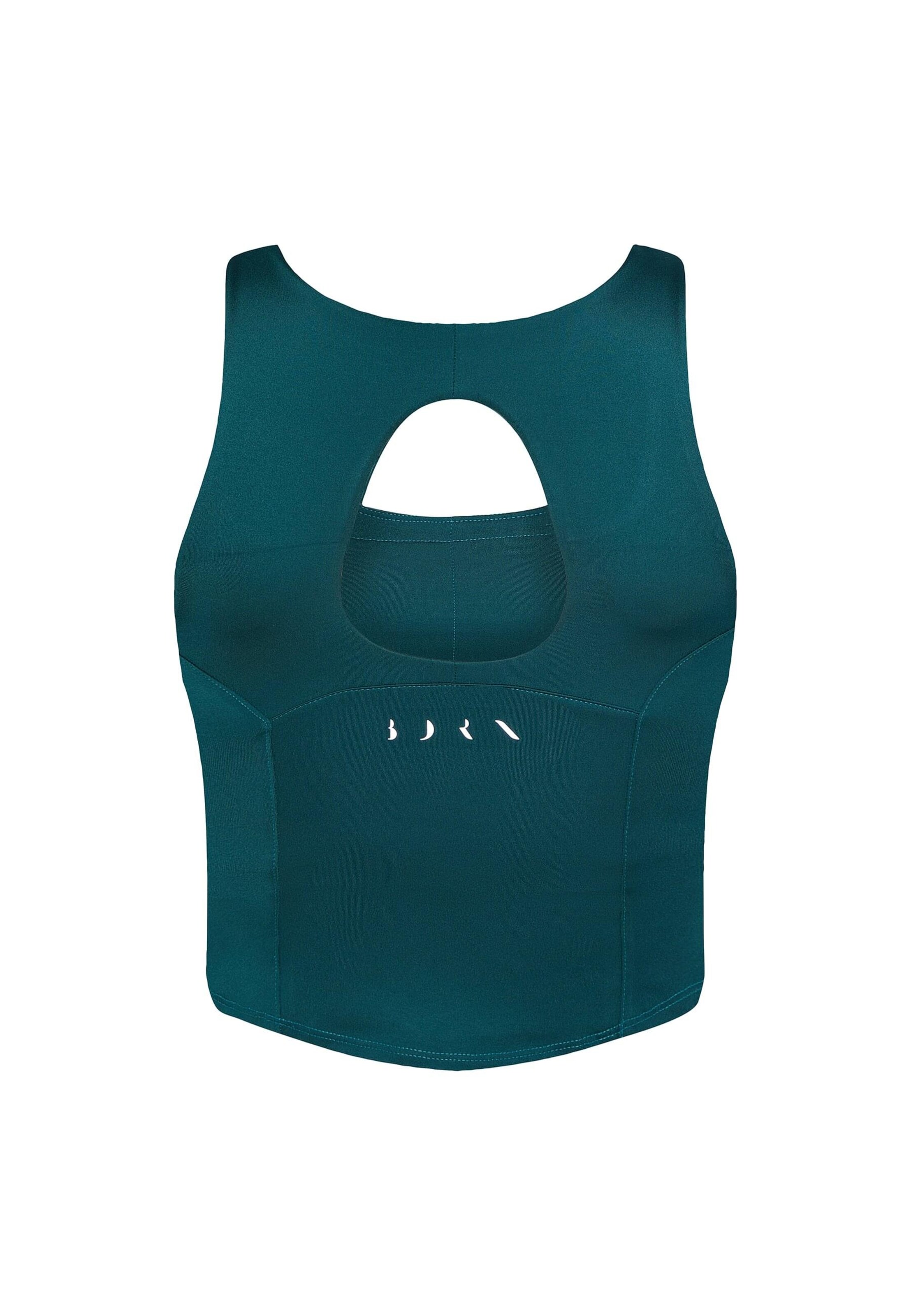 Born Living Yoga Bralette Sports bra 'Godo' in Green