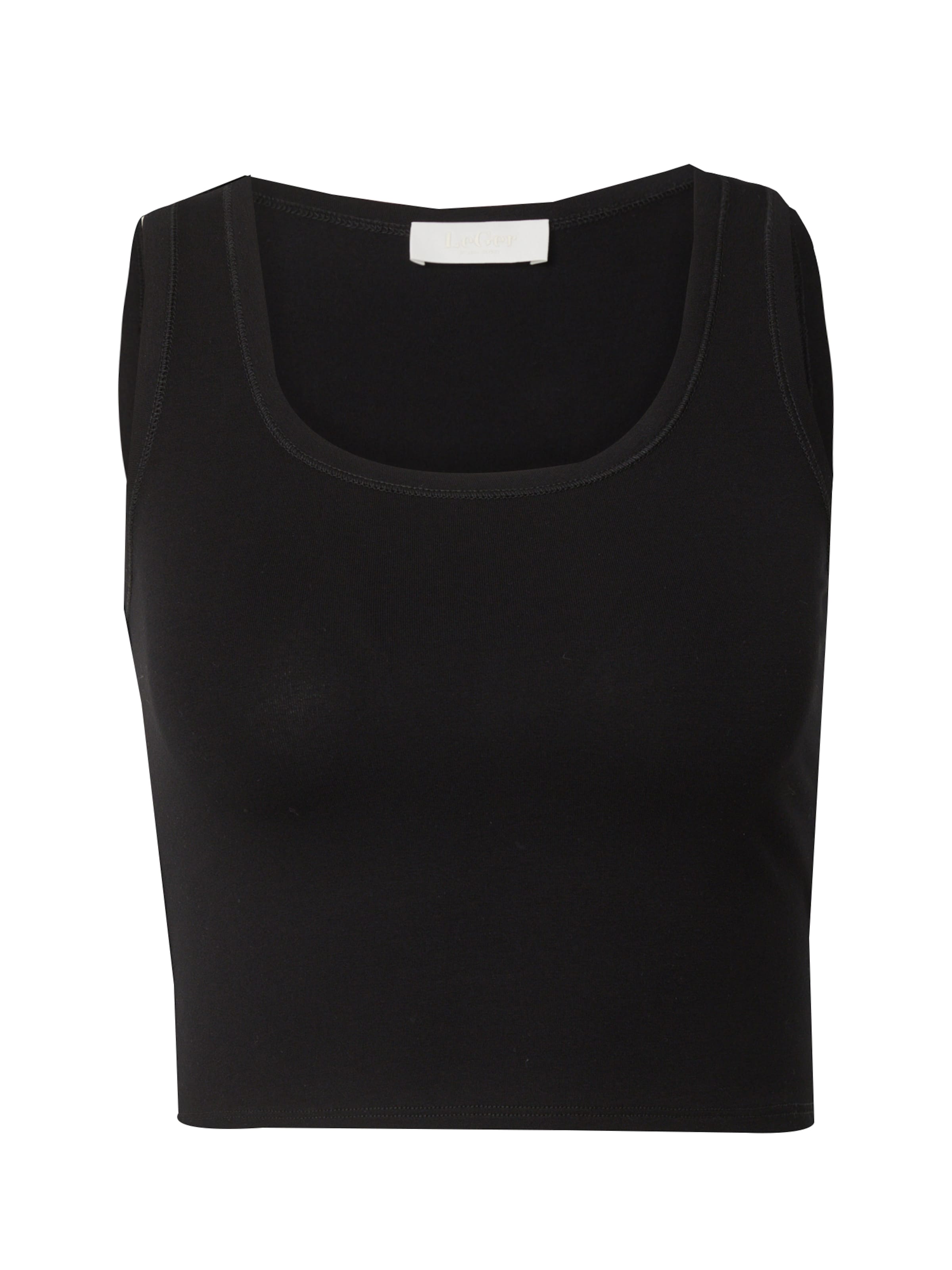 Top 'Roxane' di LeGer by Lena Gercke in nero: frontale