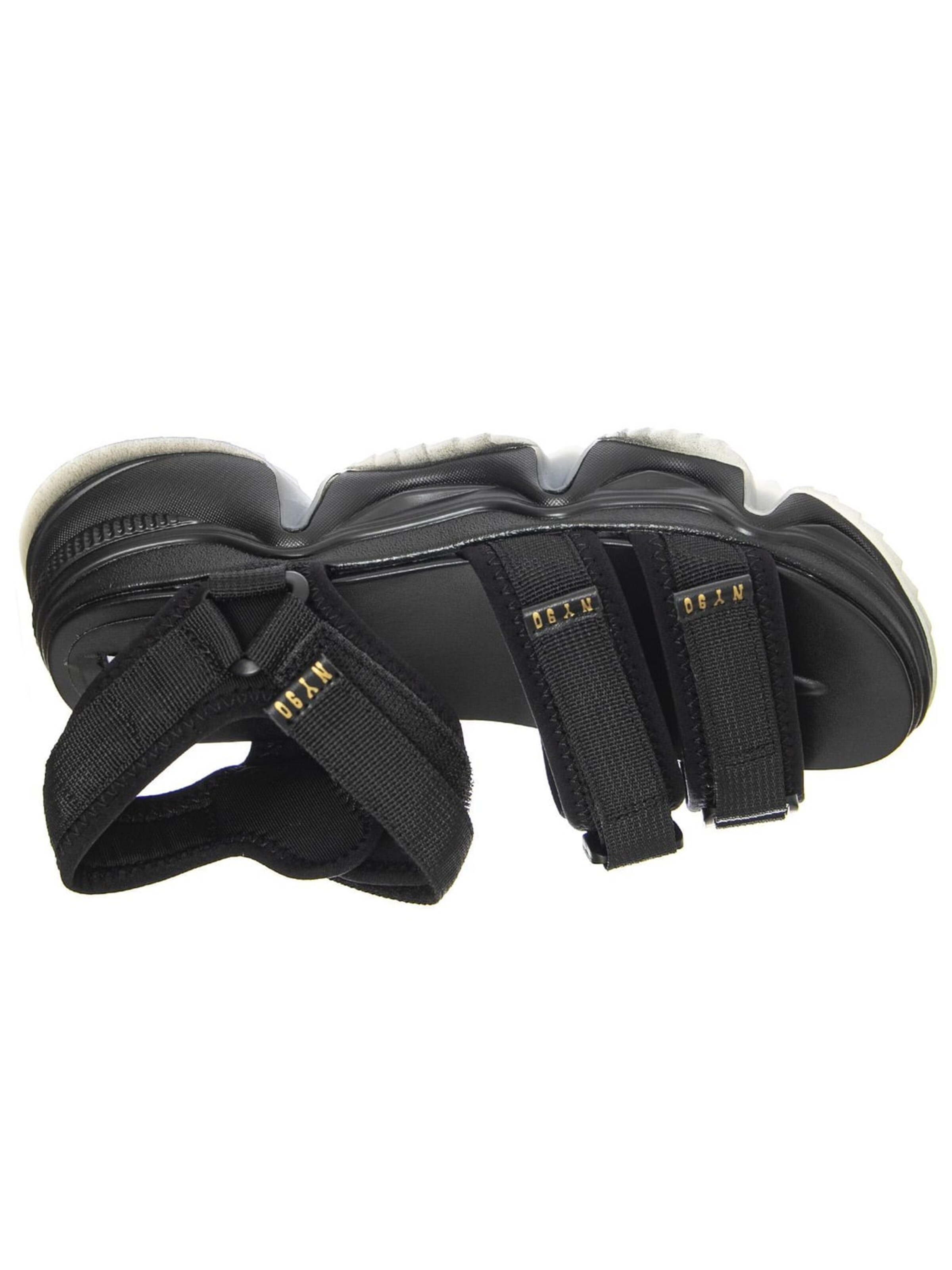 Sandalo 'Womens Chakra Black / Gold Sandals' di STEVE MADDEN in nero