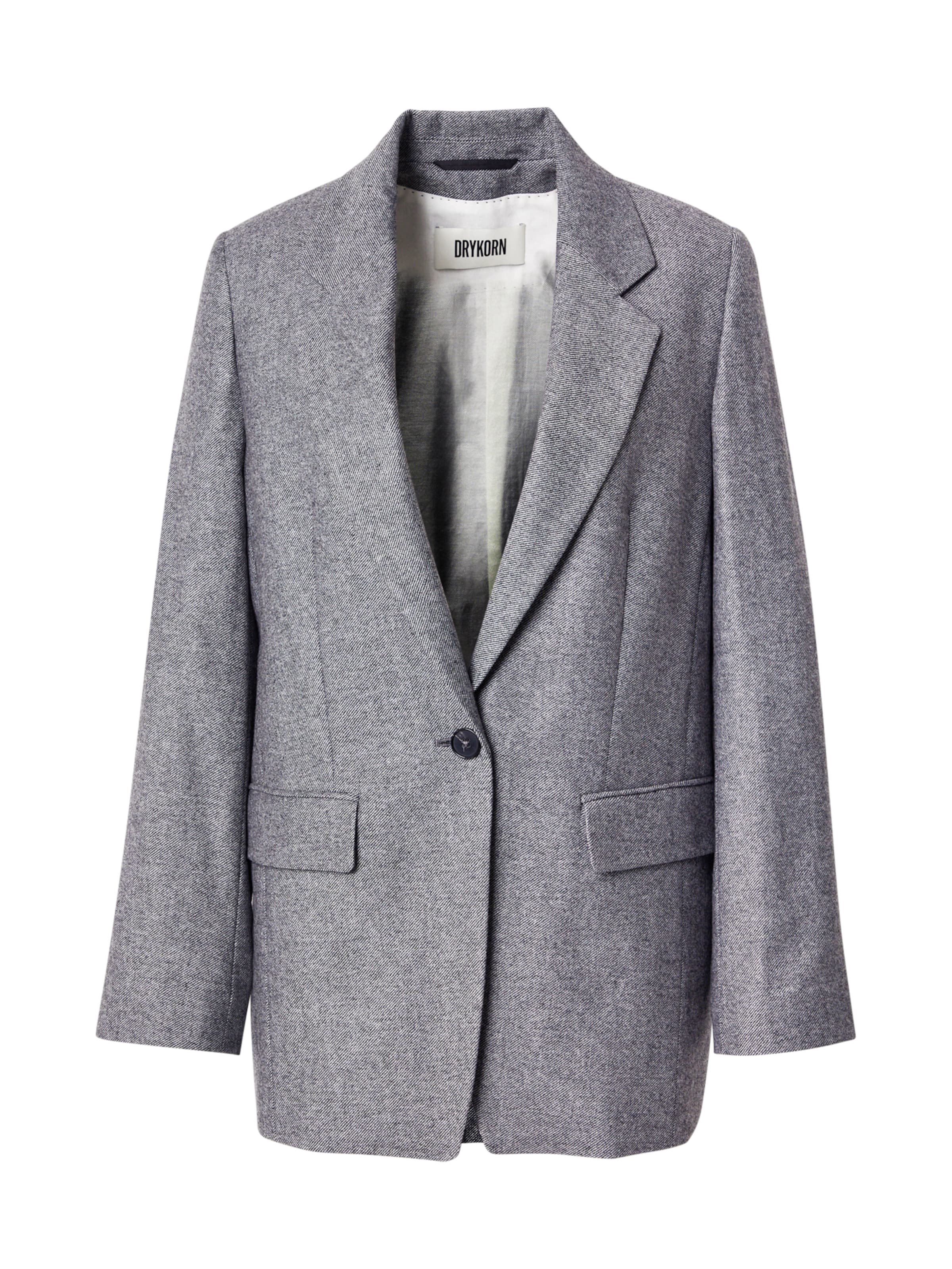 DRYKORN Bleiser &#x27;GLENDALE 10&#x27;, värv hall: eest vaates