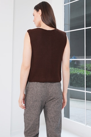 Gilet in maglia di Trend Alaçatı Stili in marrone