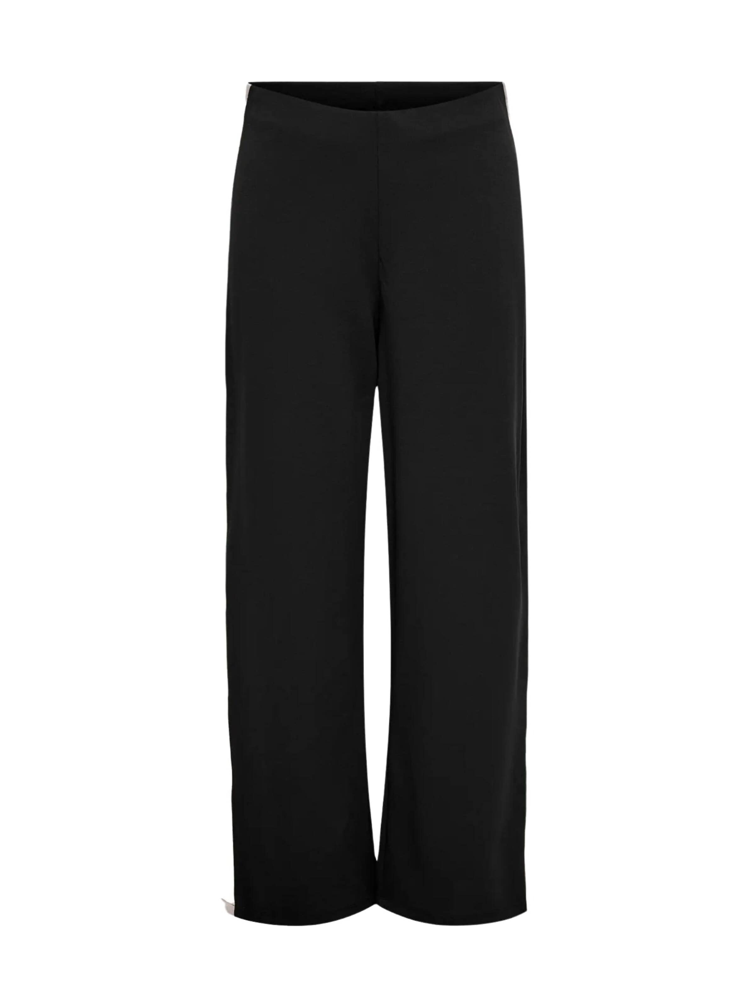 JDY Wide Leg Hose 'JDY JDYGEGGO LIFE WIDE PANEL PANT JRS PANTALONE'‌‌‌‌‌‌ in Schwarz: Vorderseite