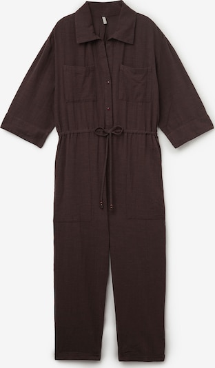 CALZEDONIA Jumpsuit in M-L in dunkelbraun, Produktansicht
