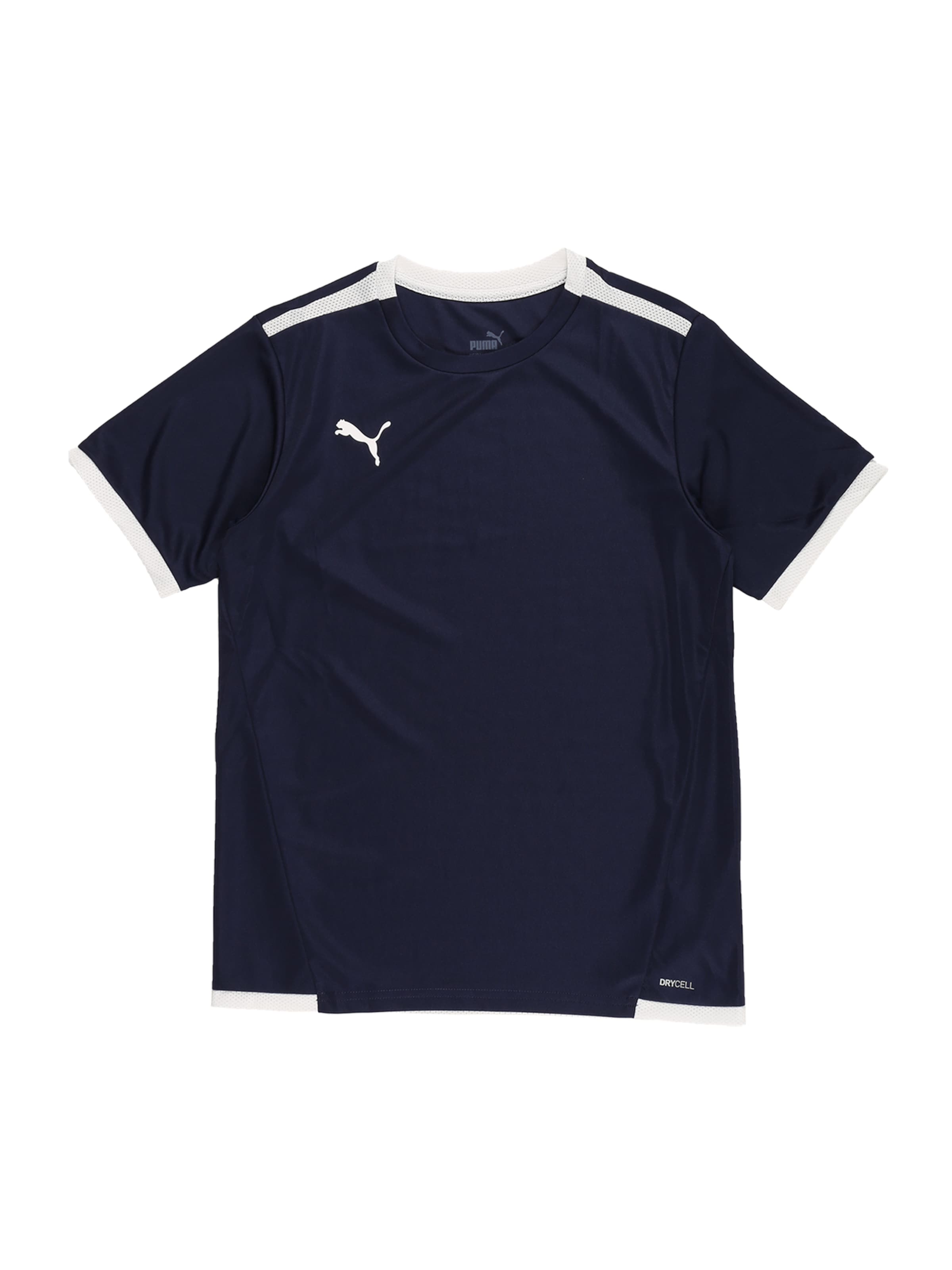 PUMA Λειτουργικό μπλουζάκι 'TeamLiga' σε μπλε: μπροστά