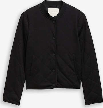 Veste mi-saison TOM TAILOR en noir : devant
