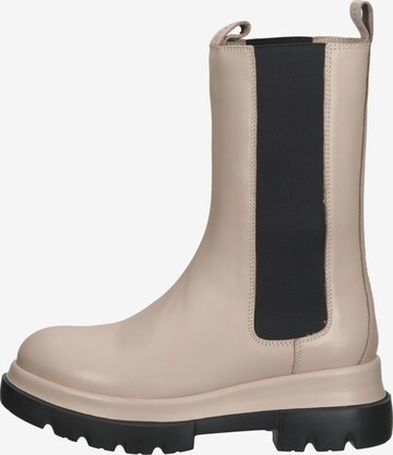 SHABBIES AMSTERDAM Chelsea Boots in Beige