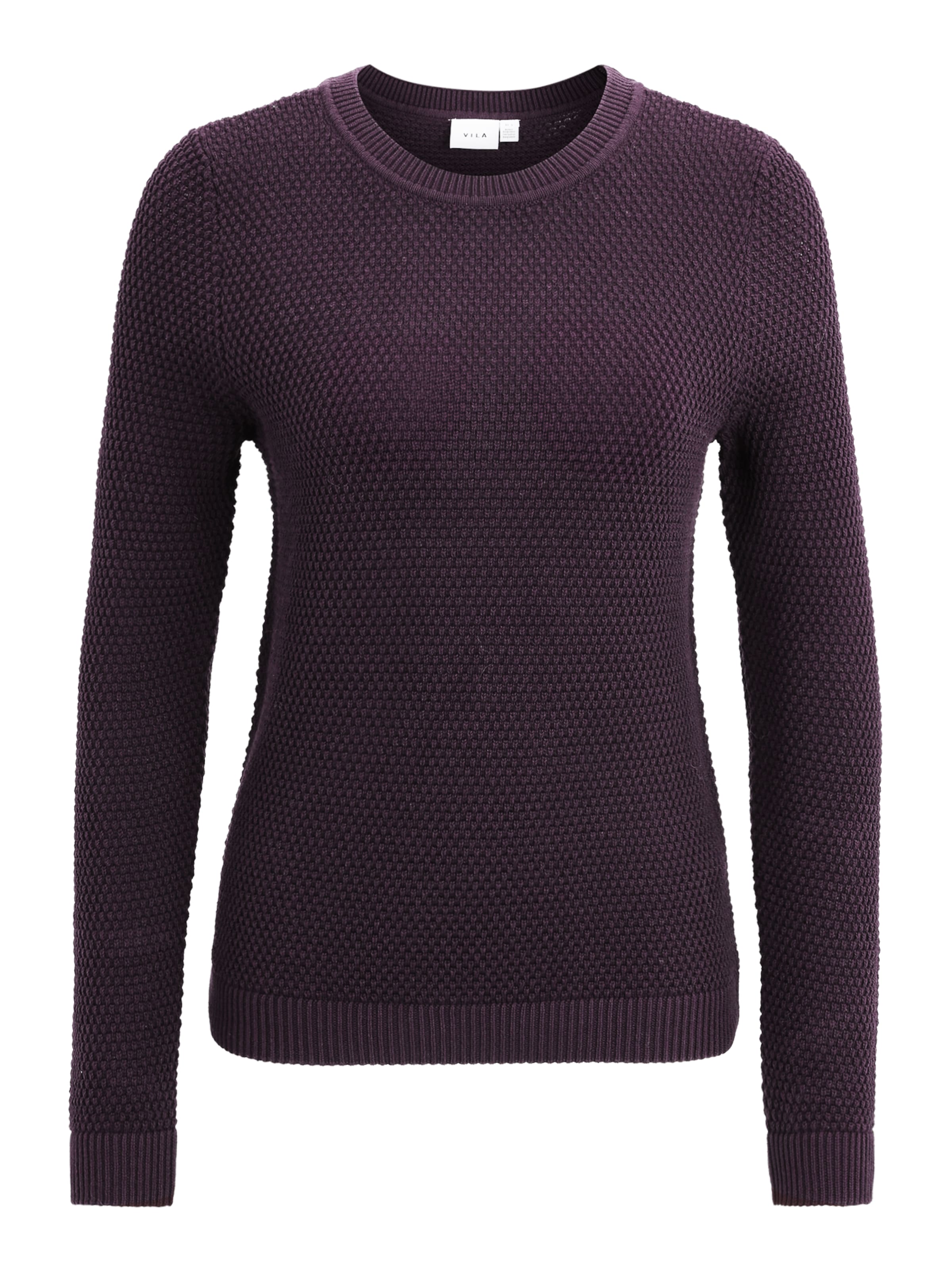 Pull-over 'VIDALO' VILA en violet : devant