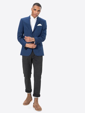 BURTON MENSWEAR LONDON Regular Business-colbert in Blauw