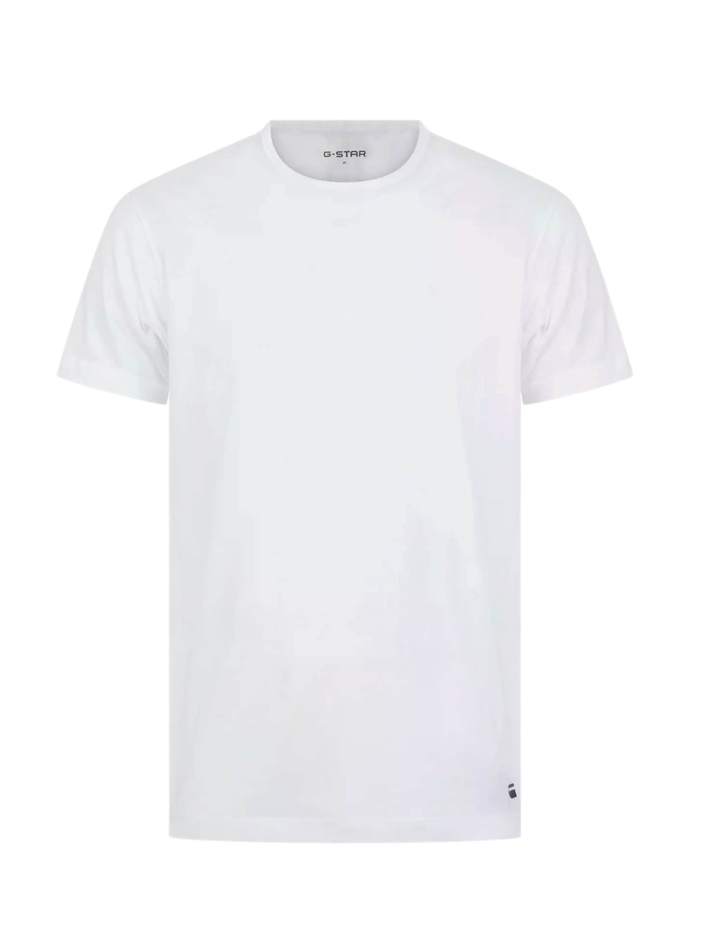 G-STAR Pyžamo krátké 'Slate' – bílá