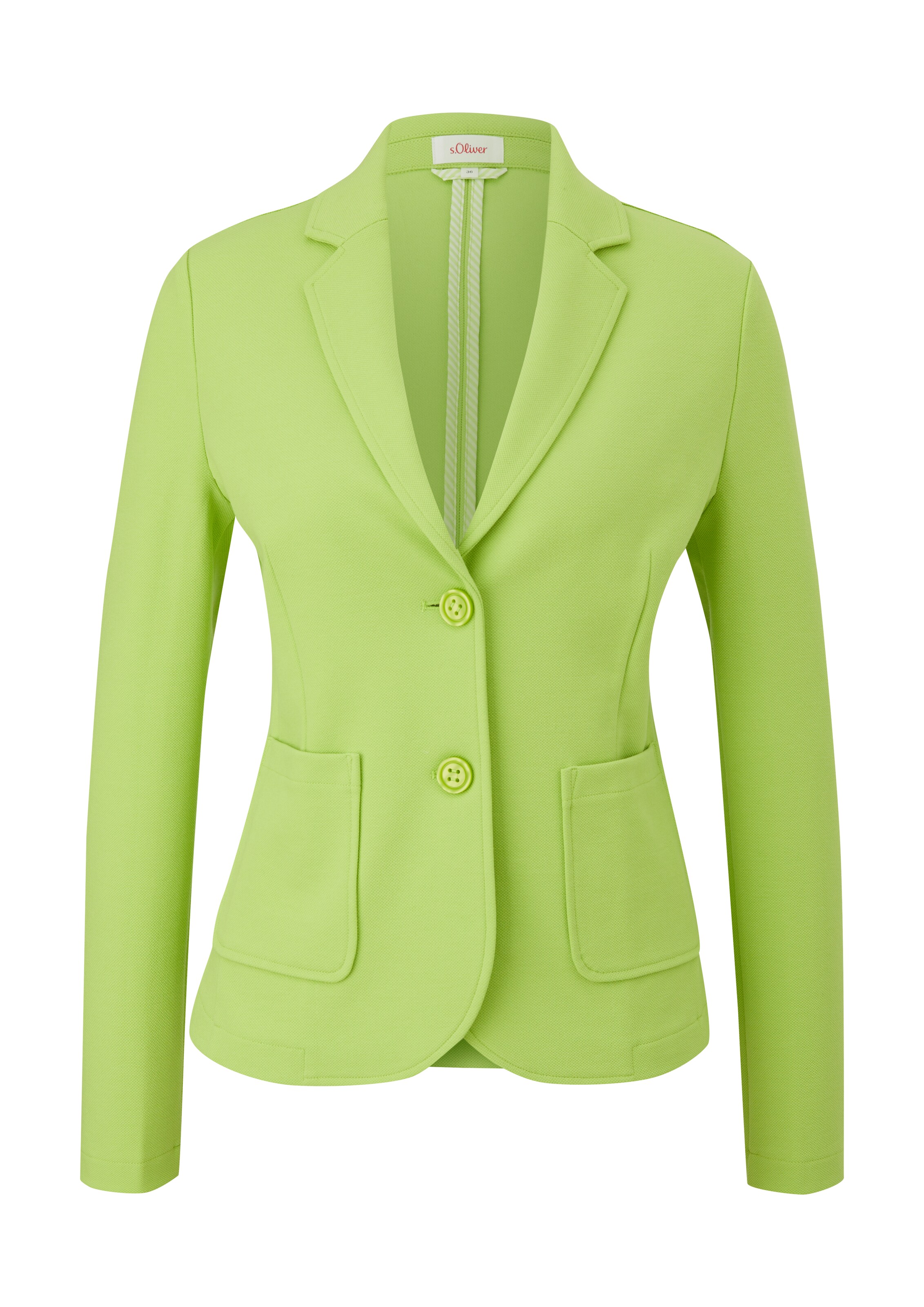 s.Oliver Blazer in Green: front