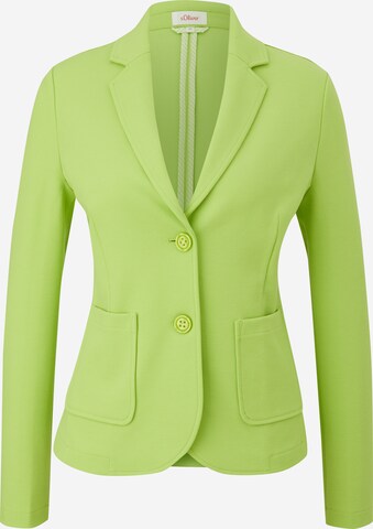 Blazer di s.Oliver in verde: frontale