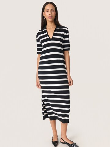 Robe 'SLSpina' SOAKED IN LUXURY en noir : devant