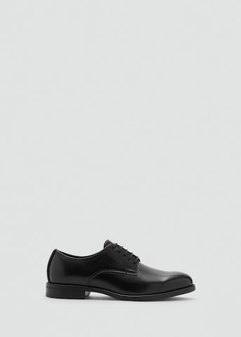 MANGO MAN Schnürschuh in Schwarz