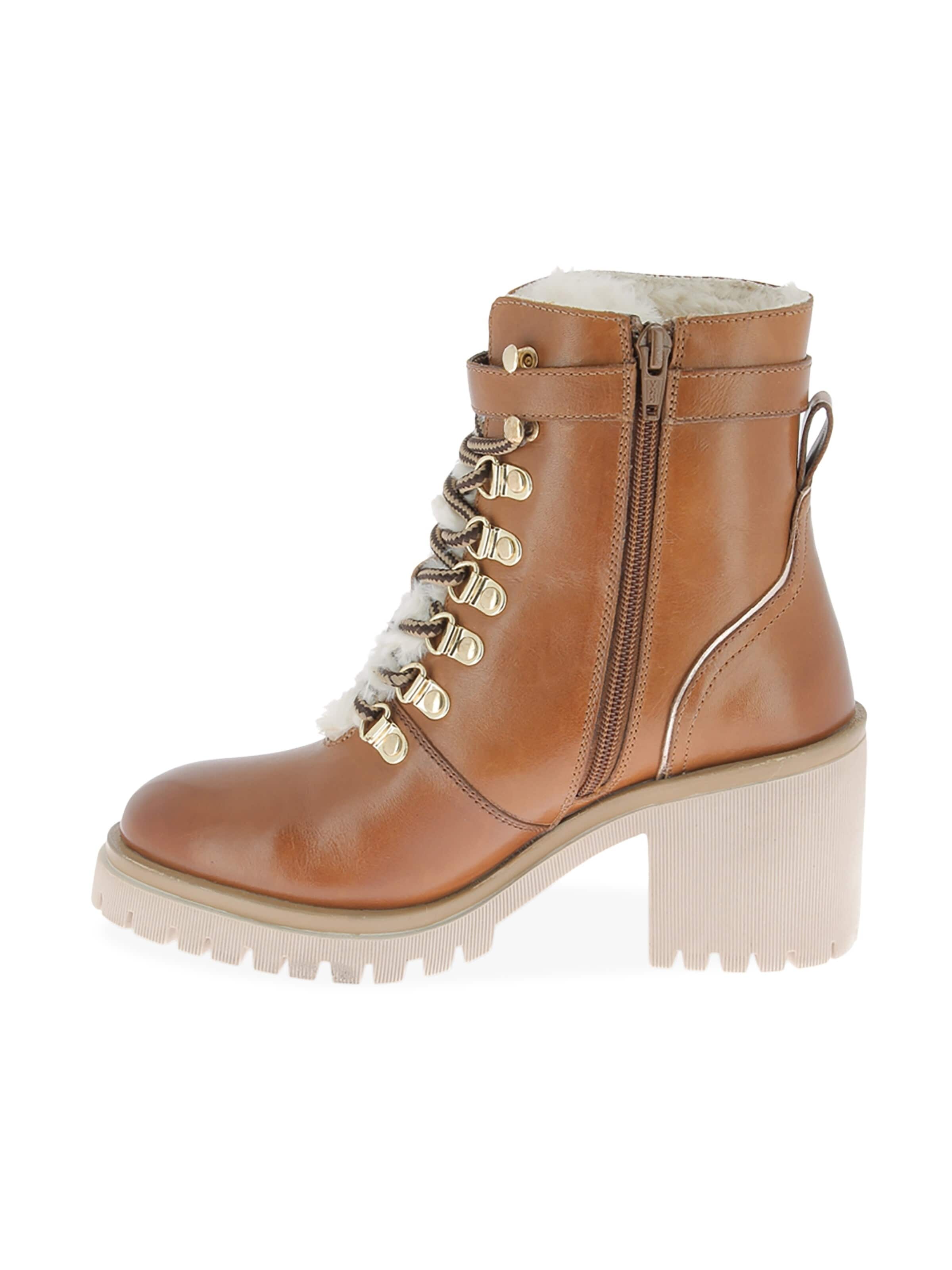 Les Tropéziennes - Botas de tobillo 'Lederstiefeletten von M.belarbi Valentina' en marrón