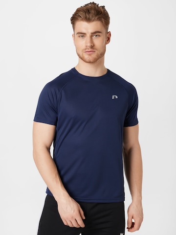 Newline Shirt in Blauw: voorkant