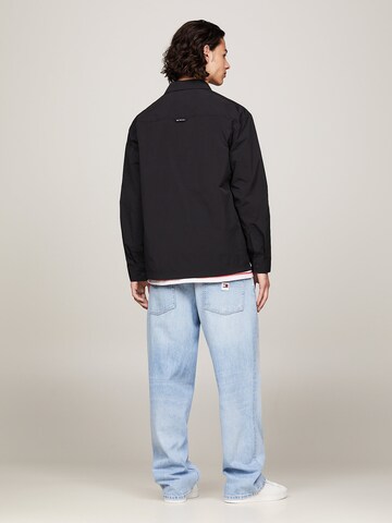Tommy Jeans Comfort Fit Hemd in Schwarz