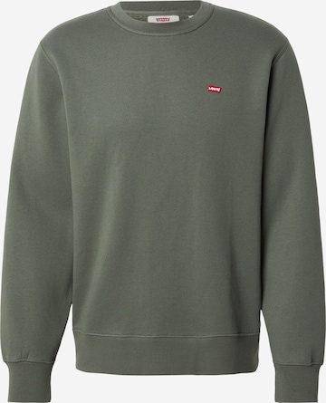 LEVI'S ® Sweatshirt 'CORE NG' in Groen: voorkant