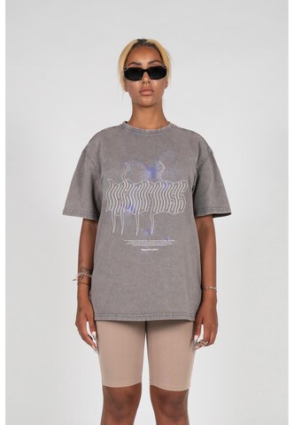 MJ Gonzales Shirt 'METAMORPHOSE V.5' in Grey