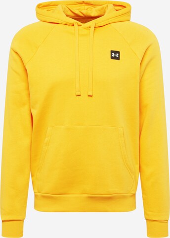 Coupe regular Sweat de sport 'Rival' UNDER ARMOUR en orange : devant