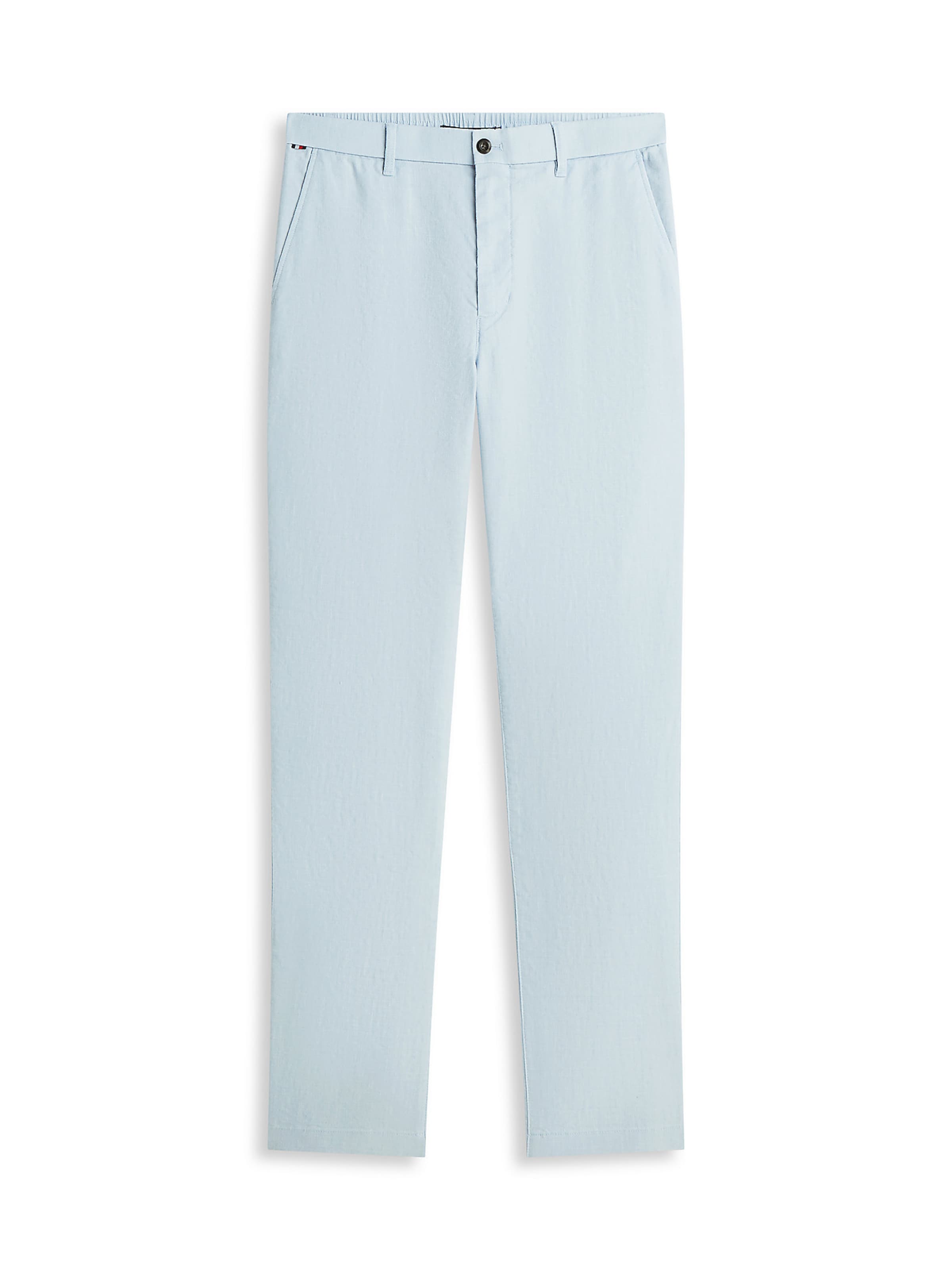 Pantalon chino TOMMY HILFIGER en bleu : devant