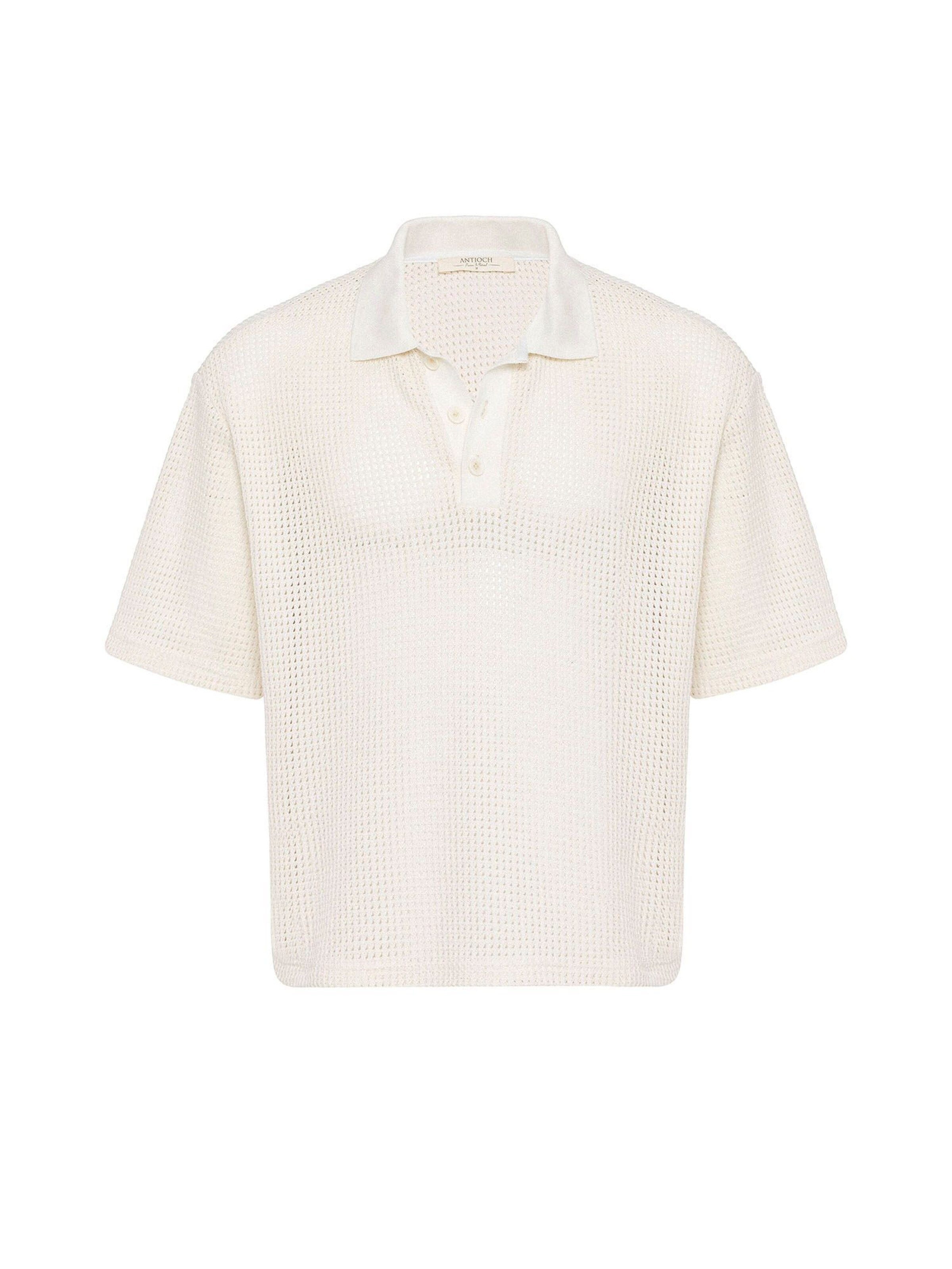 Antioch T-shirt i beige: framsida