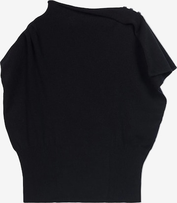 GOBI Cashmere Top in Zwart: voorkant