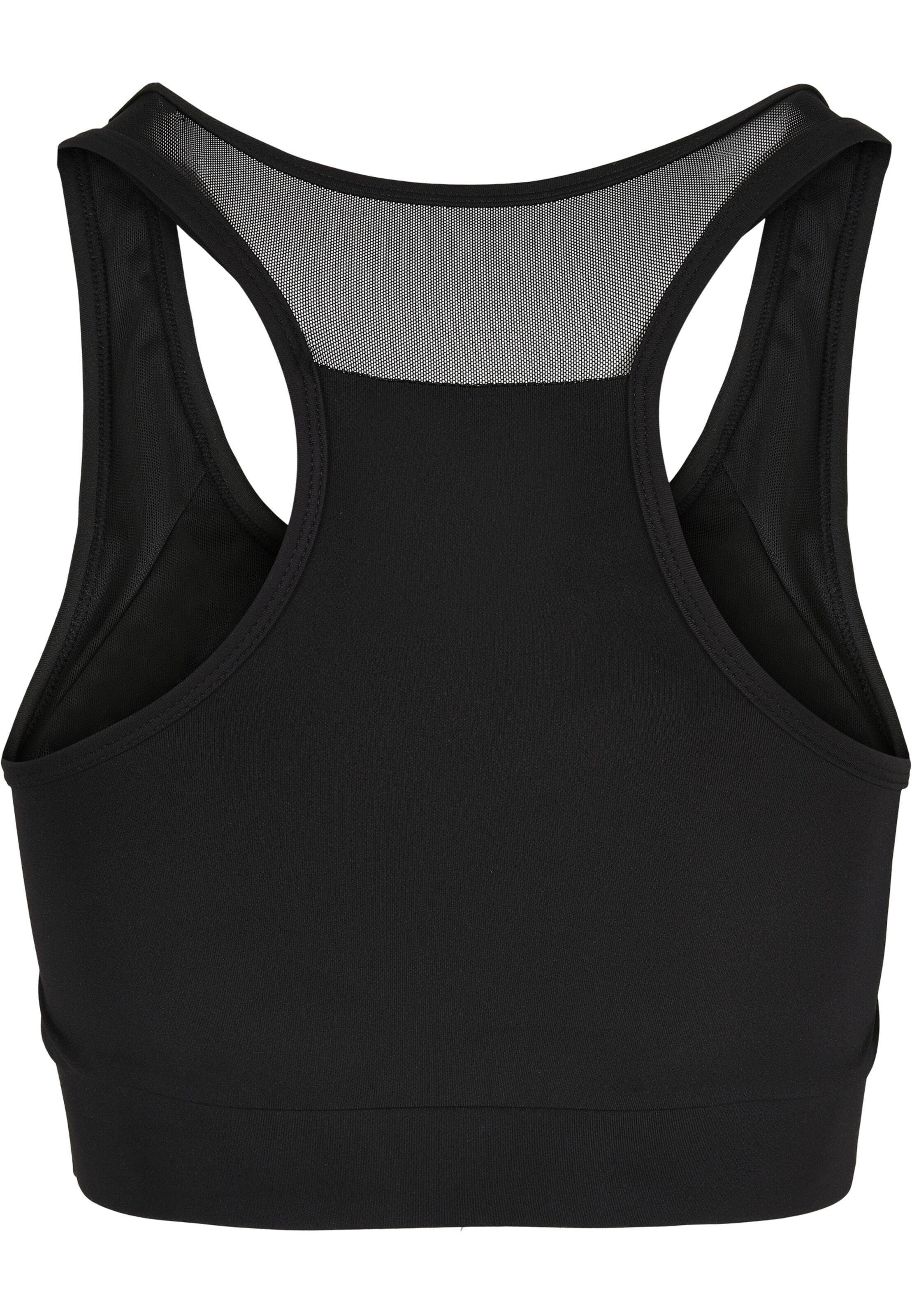 Urban Classics Korzetová Podprsenka – černá