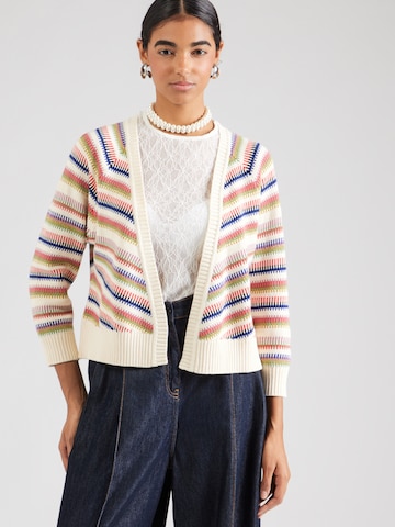 King Louie Вязаная кофта 'Blanca' в Серый: спереди