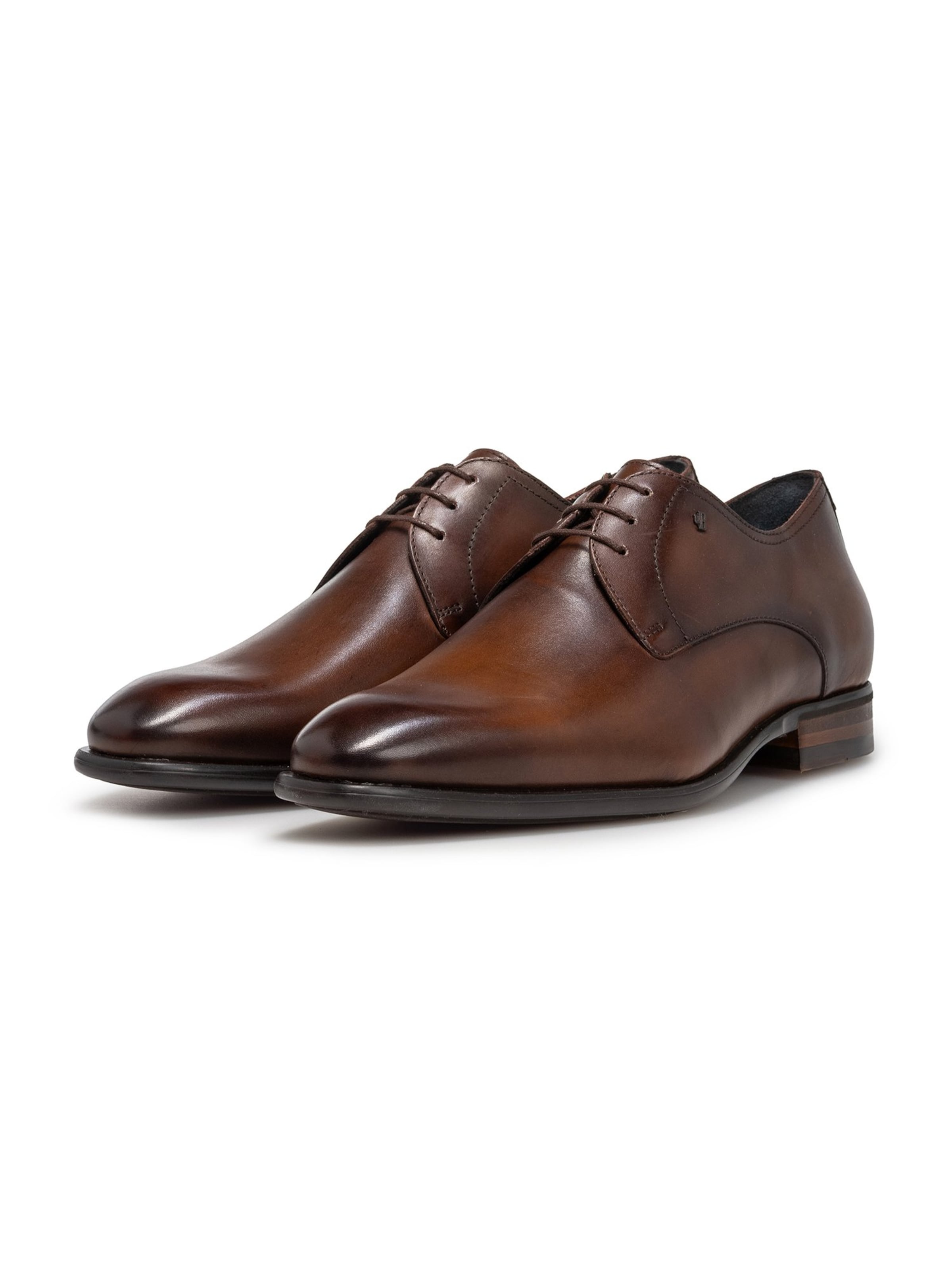 Floris van Bommel Lace-up shoe 'Terra 02' in Brown