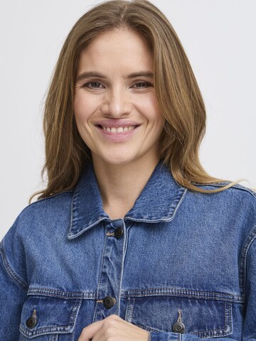 PULZ Jeans - Chaqueta de entretiempo ' PZALORA Denim Jacket ' en azul
