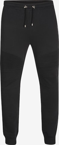 Balmain Tapered Hose in Schwarz: Vorderseite