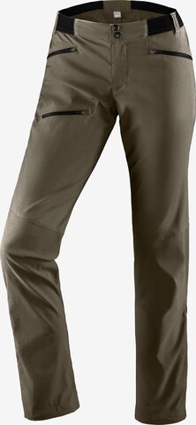 LASCANA ACTIVE Regular Outdoor Pants in Green: front