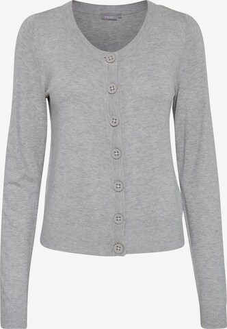 Cardigan Fransa en gris : devant