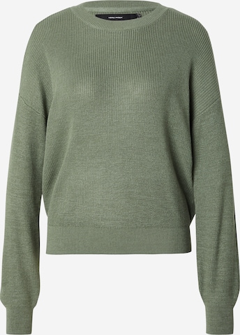 Pull-over 'NEW LEXSUN' VERO MODA en vert : devant