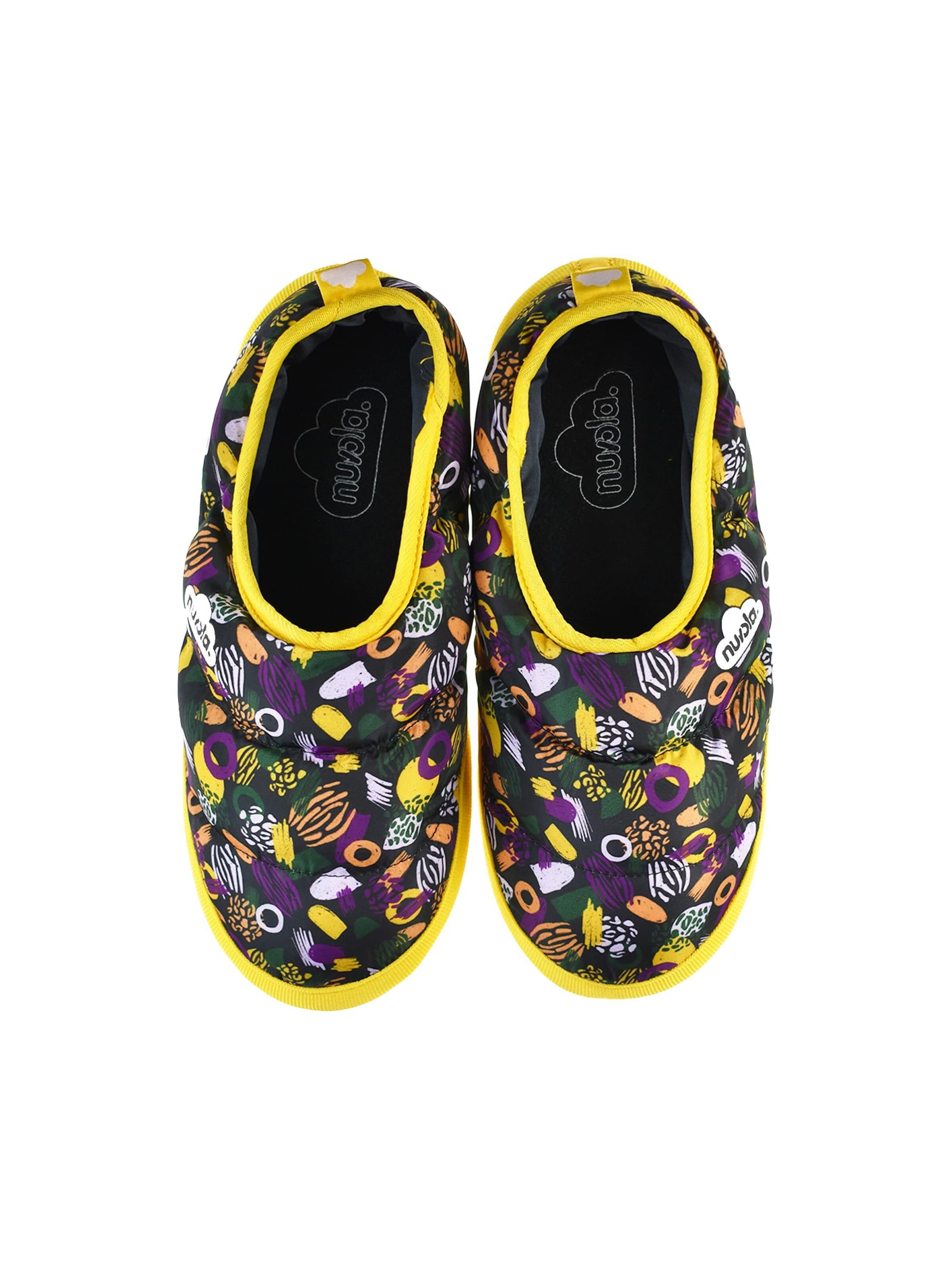Nuvola. - Pantufa 'Printed 21 Guix' em amarelo
