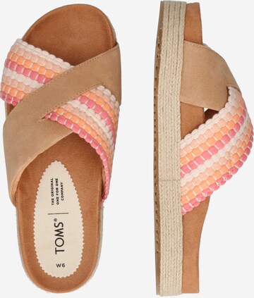 TOMS Pantolette 'PALOMA' in Beige