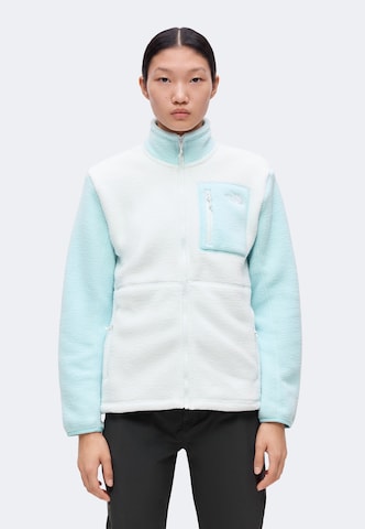 Giacca di pile funzionale 'YUMIORI' di THE NORTH FACE in bianco: frontale