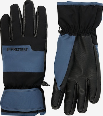 PROTEST Sporthandschoenen 'PRTRAZOR' in Blauw: voorkant