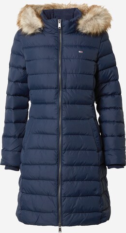 Manteau d’hiver Tommy Jeans en bleu : devant