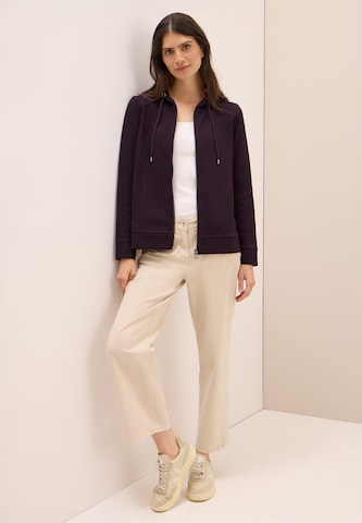 CECIL Zip-Up Hoodie in Purple