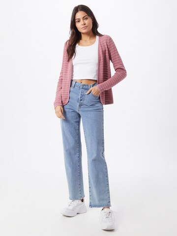 ONLY Knit cardigan 'ONLCrystal' in Pink