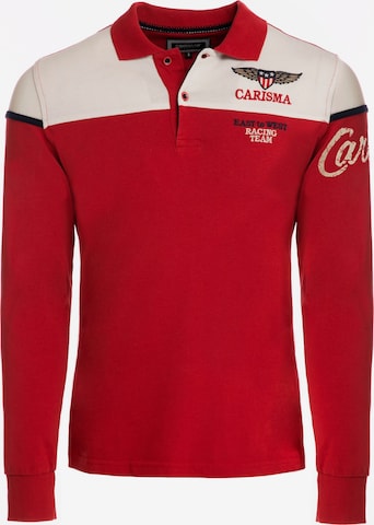 T-Shirt CARISMA en rouge : devant