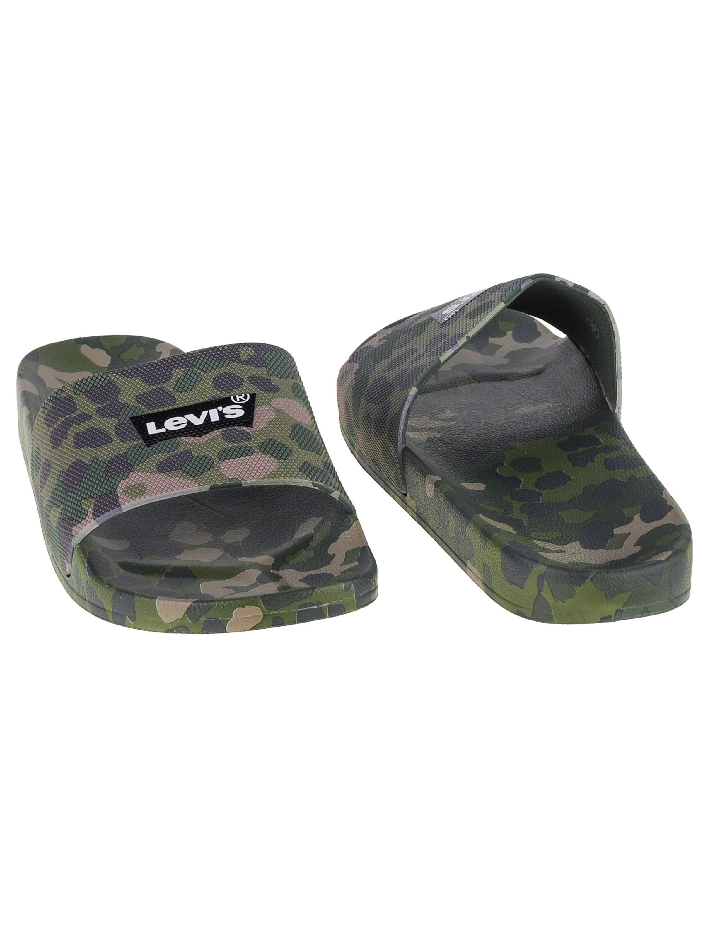 LEVI'S ® Pantolette 'June Stamp'‌‌‌ in Grün