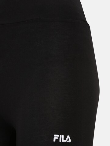 Skinny Pantaloni 'BUCKAUTAL' de la FILA pe negru
