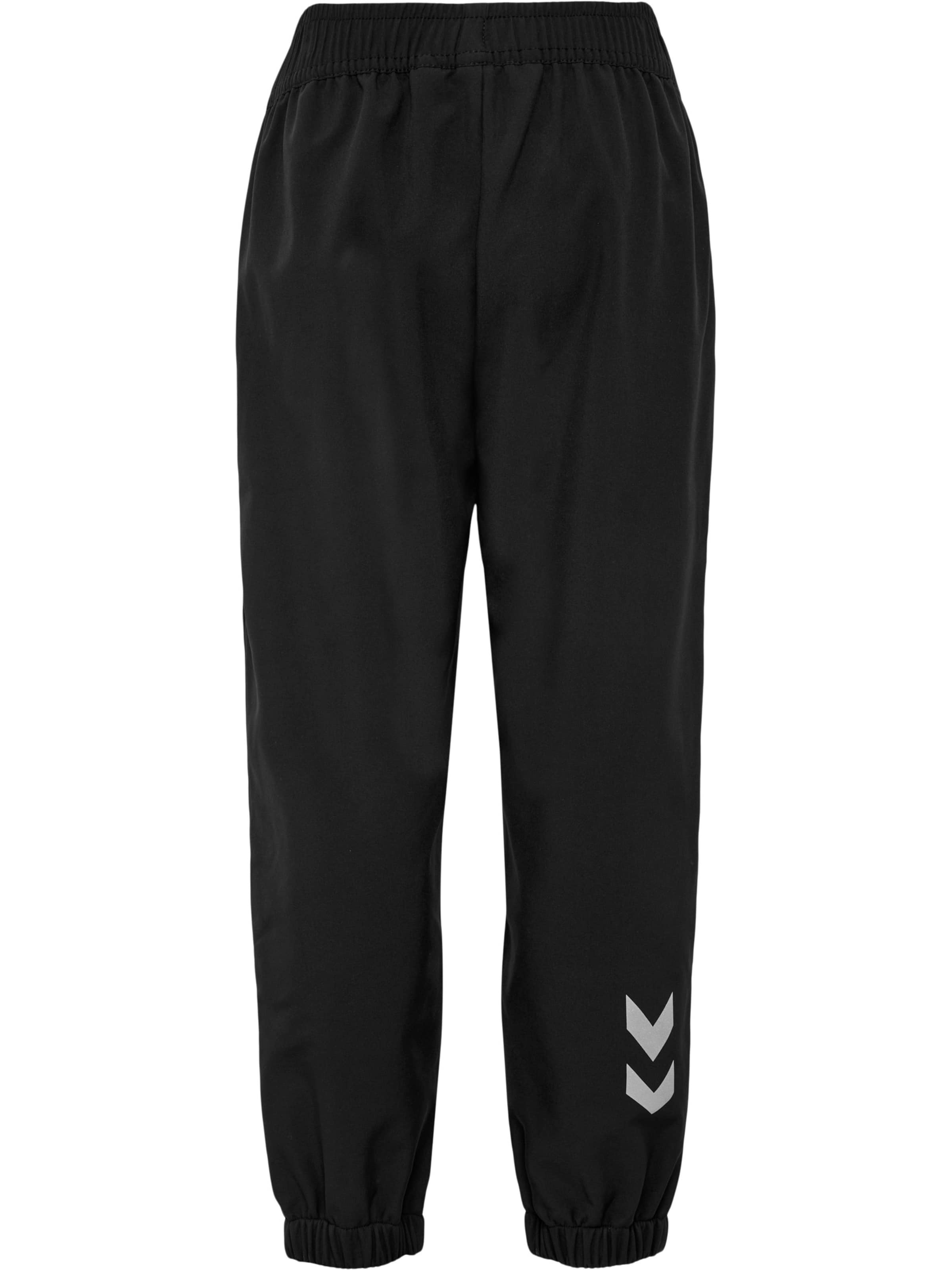 Hummel Tapered Outdoor trousers 'Jupitor' in Black: front
